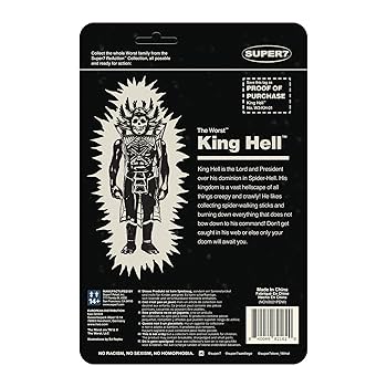 Amazon.com: Super7 The Worst King Hell (Monster Glow) - 3.75